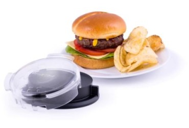 Deluxe burger press