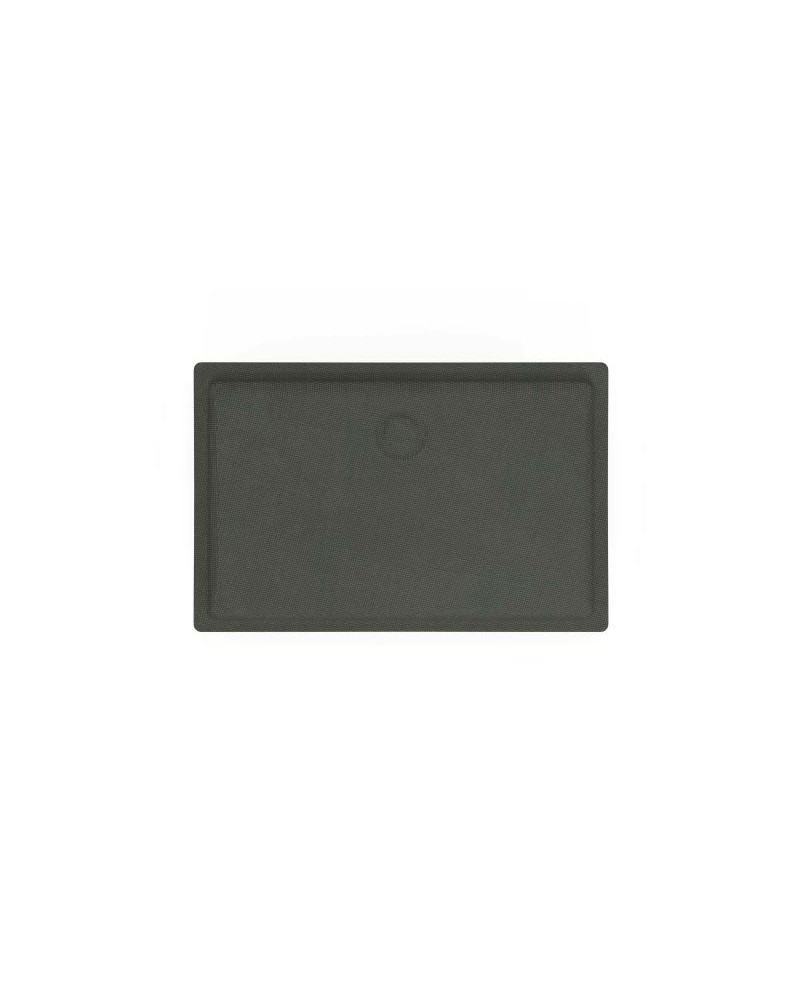 Zitkussen textilene antraciet met magneet 40x28x1.5