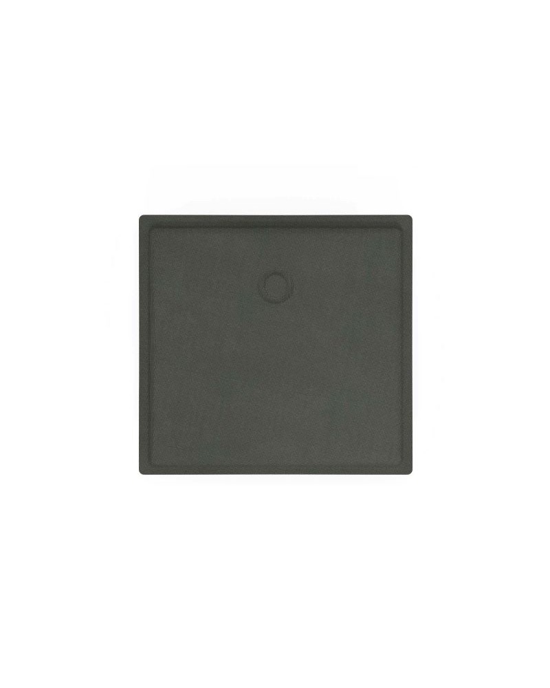 Zitkussen textilene antraciet met magneet 39x37x1.5