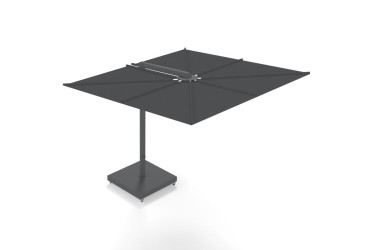 Zweefparasol NANO full black