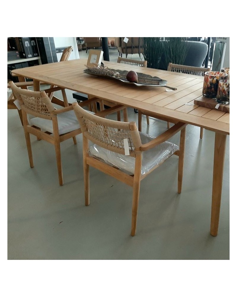 TEAK TUINSET CORBY