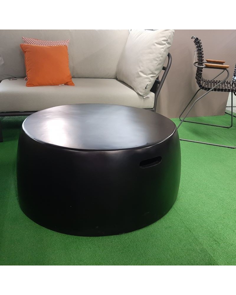 Nick Bijzettafel - Pouf Lava Zwart - Toonmodel