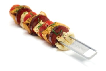Dubbele spiezen 35,5 cm - set van 4