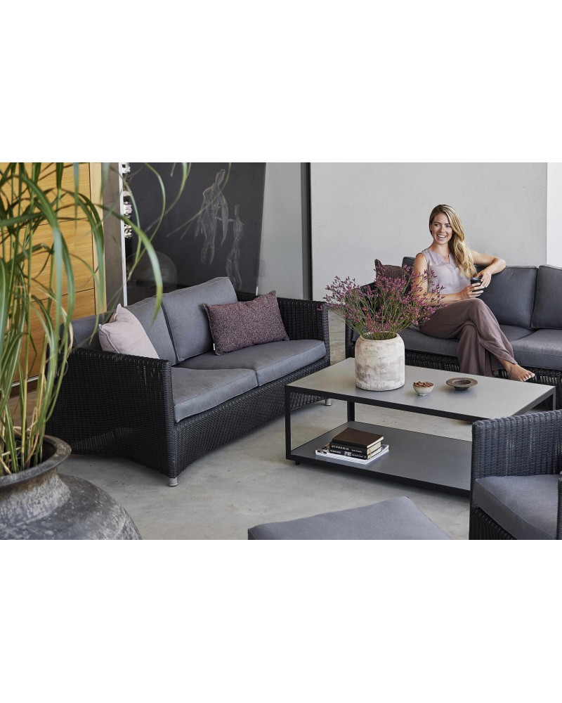 DIAMOND SOFA 2-ZIT WEAVE