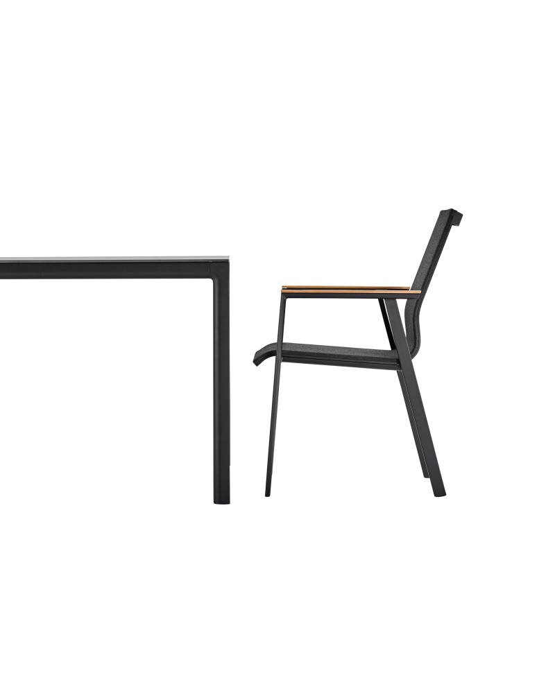 Tuintafel Soft Black 240 Somnia