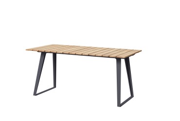 Verlengbare teak tuintafel