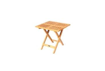 Plooibare Bijzettafel in teak