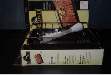 Gebraadrek, druippan en marinadekit