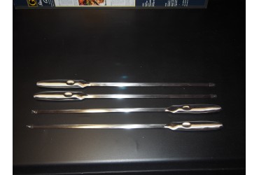 Brochettenspiezen inox - set van 4