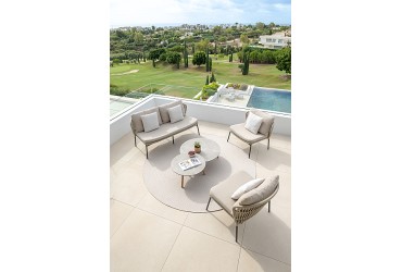 LIMA Lounge 2-zit zand - Toonmodel