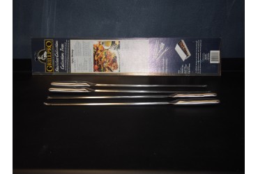 Brochettenspiezen inox - set van 4