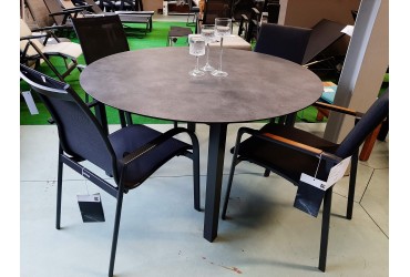 Ronde Tuintafel Cubic 140cm Toonmodel-VERKOCHT