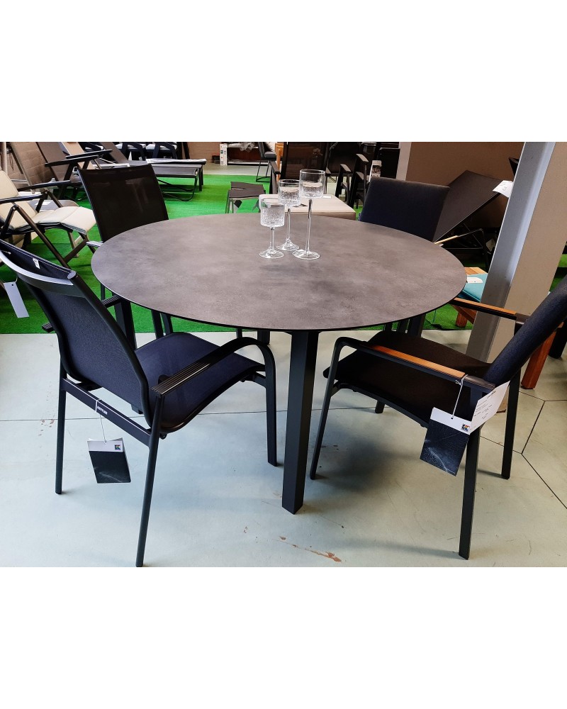 Ronde Tuintafel Cubic 140cm Toonmodel-VERKOCHT