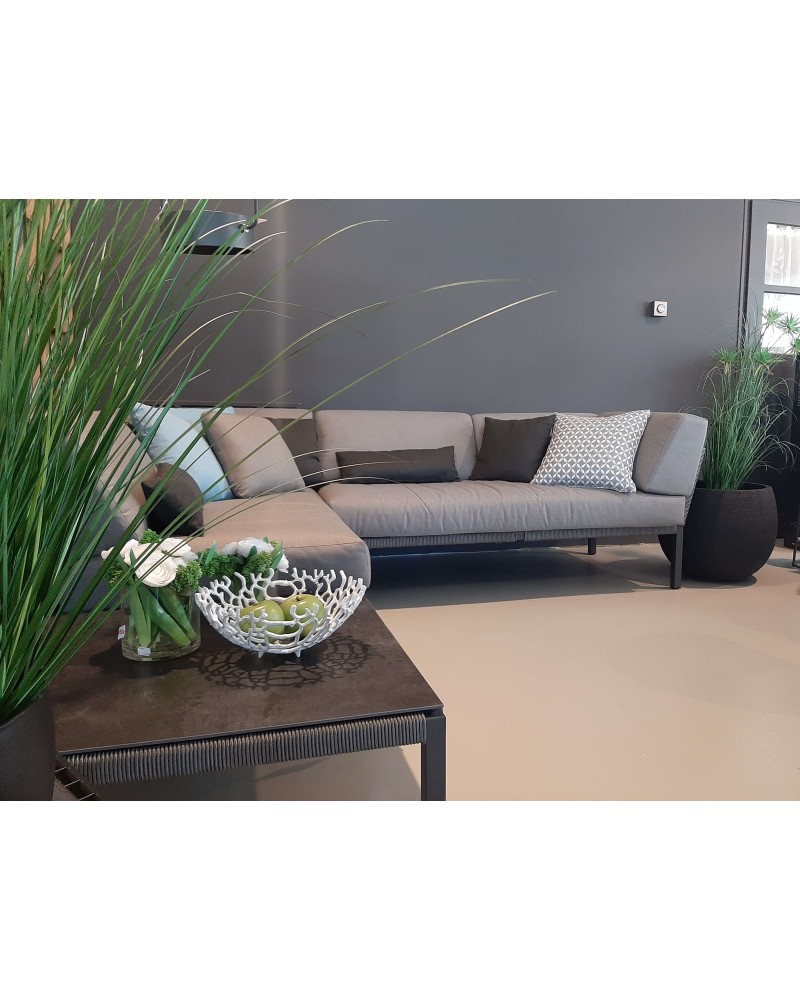 Loungeset Club antraciet-Toonmodel-VERKOCHT