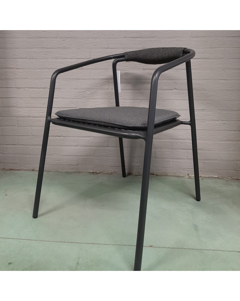 Stapelstoel DUO met kussen 2 stuks - Toonmodel