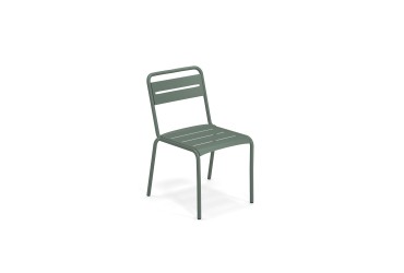 Stapelbare Tuinstoel Star - donkergroen