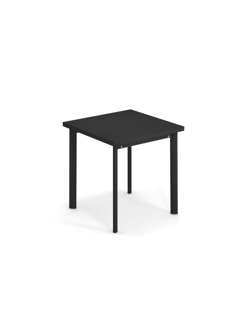Tafel Star 70x70 zwart