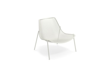 Stapelbare Lounge Zetel Round wit