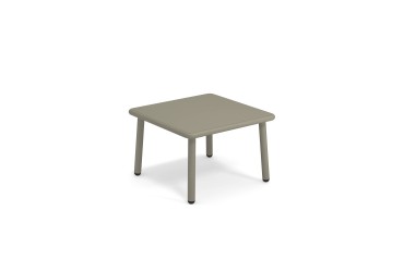 Bijzettafel Yard 60x60 grijs