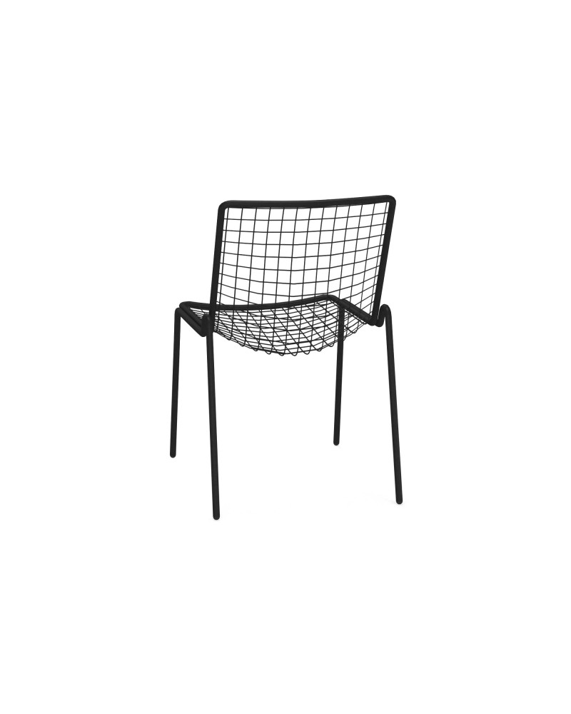 Stapelbare tuinstoel Rio R50 zwart