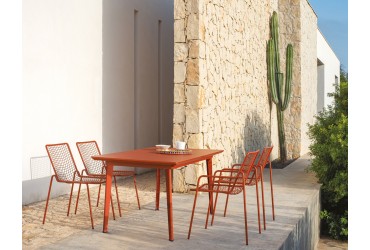 Stapelbare tuinstoel Rio R50 rood