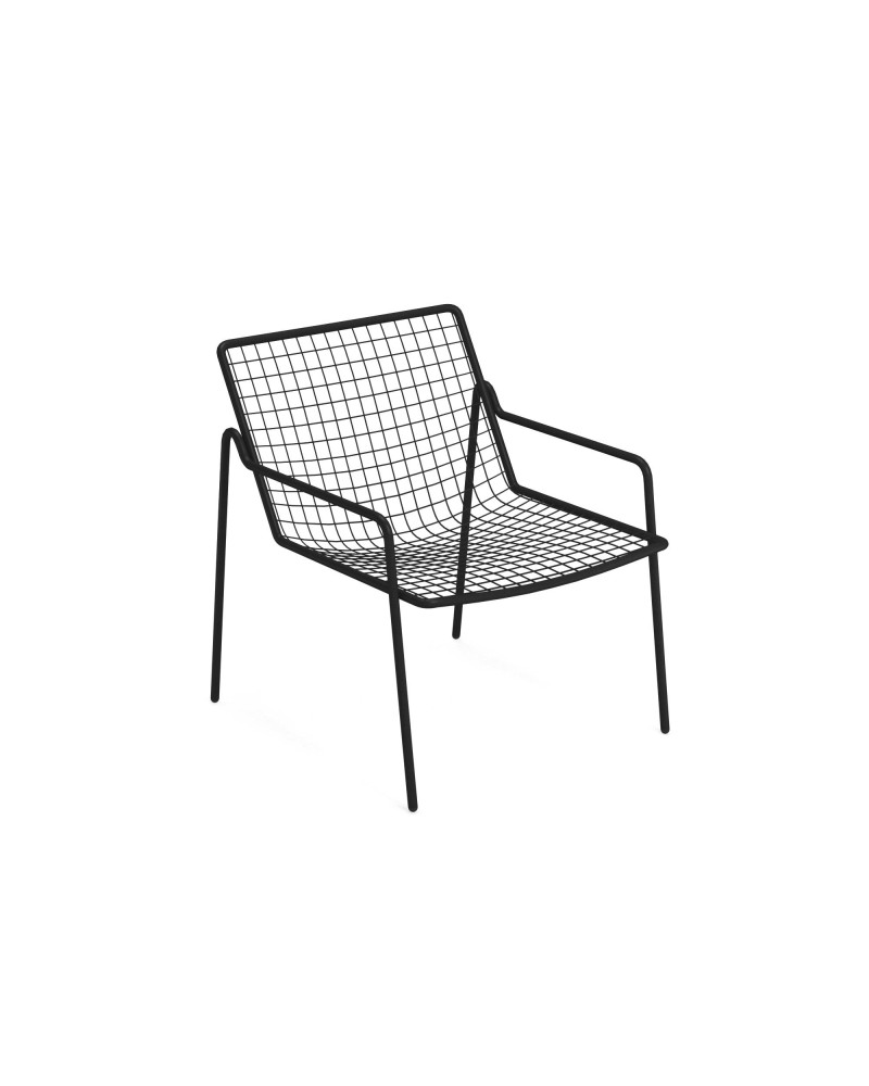Lounge stoel Rio R50 zwart