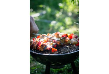 BBQ SCHAAL MET PERFORATIES (4STUKS)