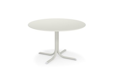 Tuintafel System diameter 120 wit