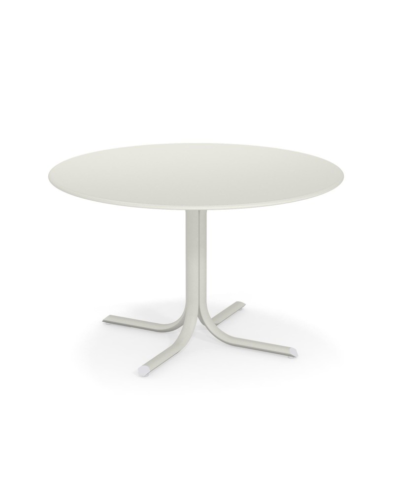 Tuintafel System diameter 120 wit