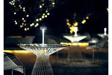 Buitenlamp met magneet Luciole wit