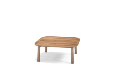 Koffietafel TWINS 85x85 teak