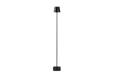 Buiten oplaadbare led lamp Glimm groot zwart