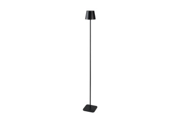 Buiten oplaadbare led lamp Glimm groot zwart