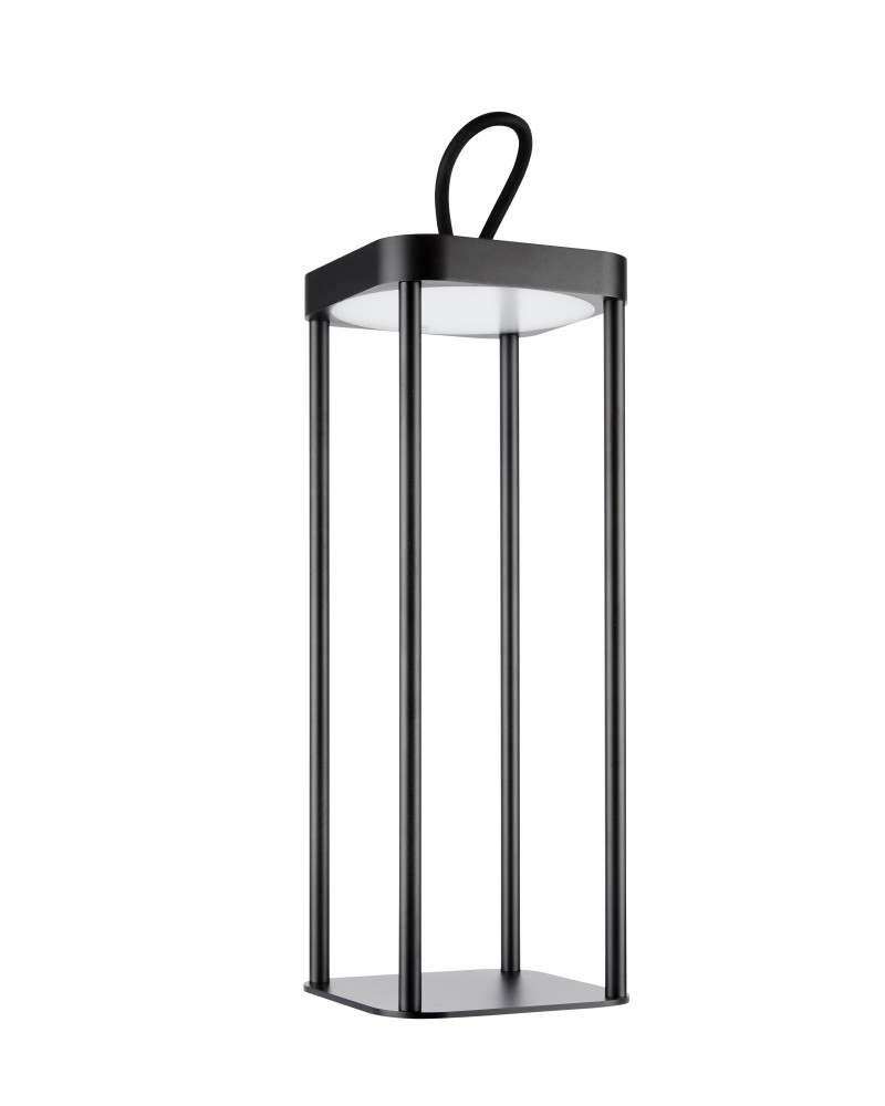 Oplaadbare led lamp Jupita Maxi zwart