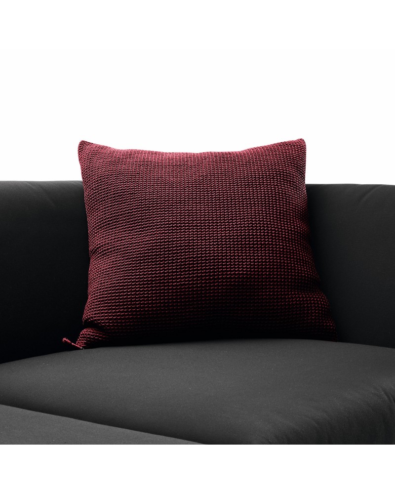 Deco kussen Java burgund 50x50