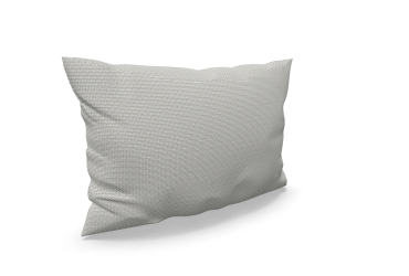 Deco kussen Small weft white 60x40