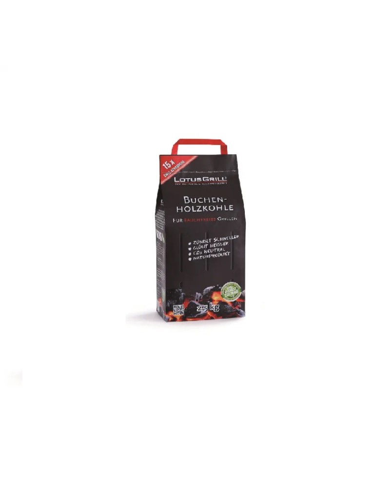 Lotugrill houtskool beuk 2.5 kg