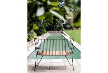 Tuinbank Paon zwart
