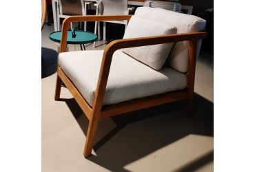 Teak Lounge 1-zit