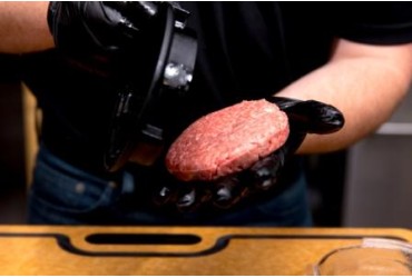 Deluxe burger press